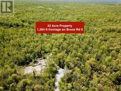 22 acre lot with 1,264ft of road frontage.