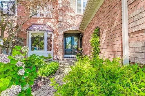 Walkway to covered porch