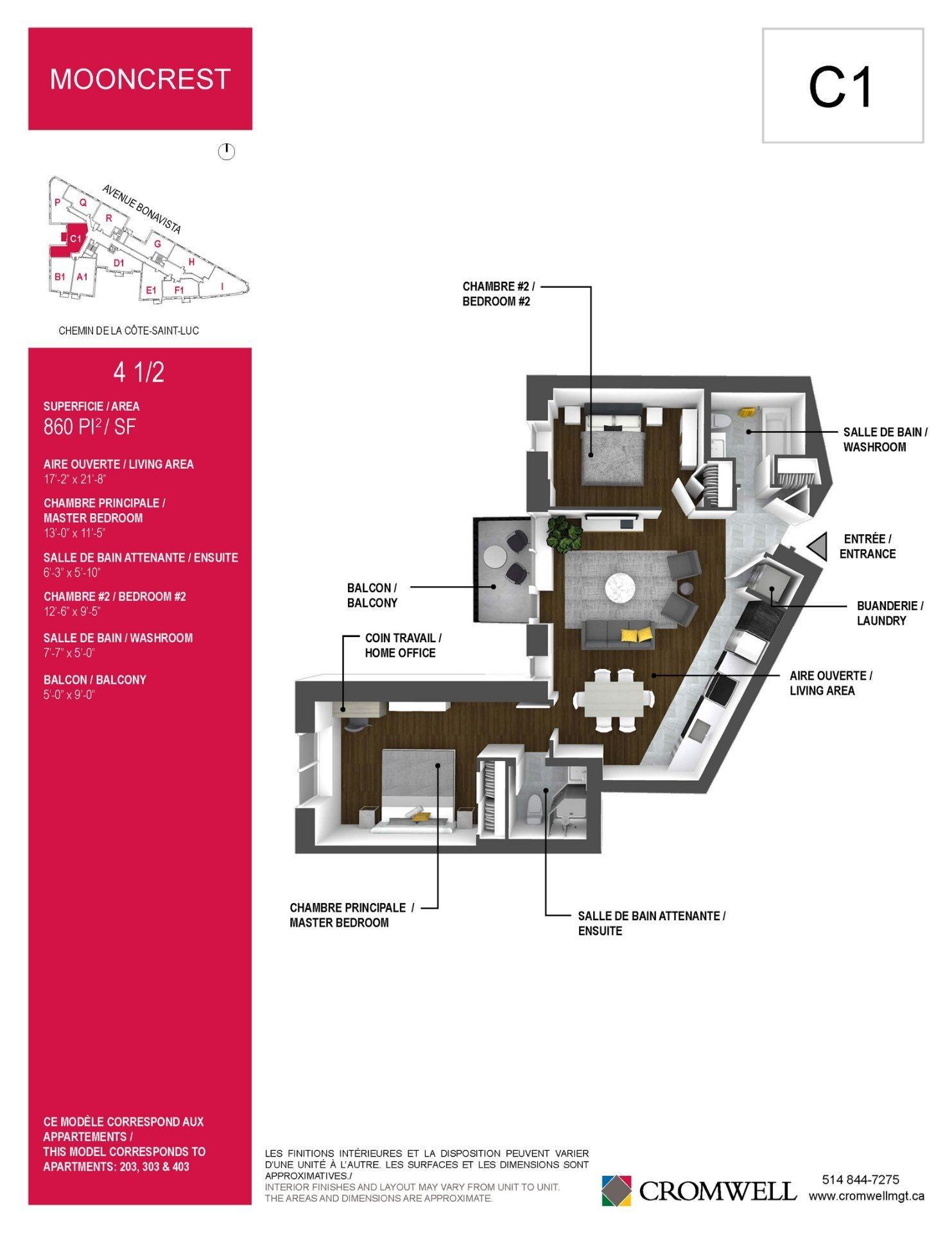 









4851


Ch. de la Côte-St-Luc

, 310,
Montréal (Côte-des-Neiges/Notre-Dame-de-Grâce),




QC
H3W2H6

