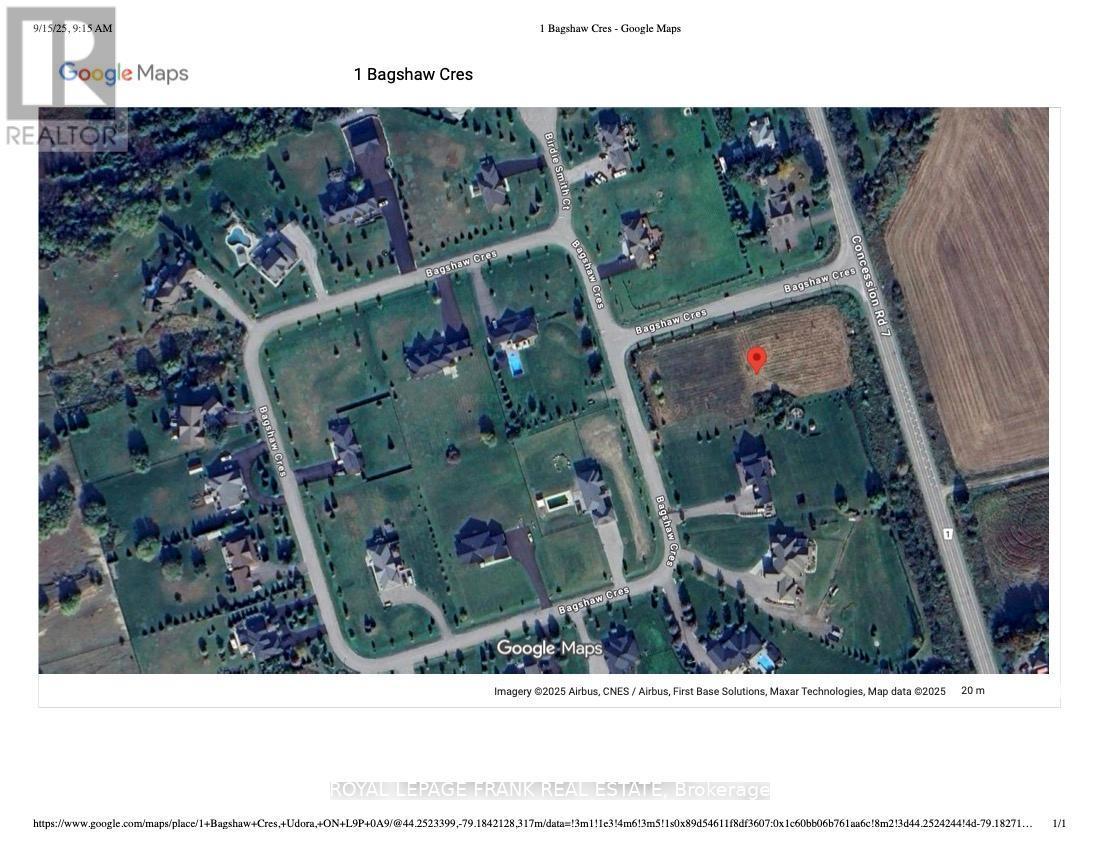 












1 BAGSHAW CRESCENT

,
Uxbridge,







Ontario
L9P0A9

