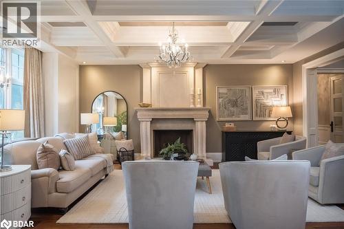 Formal Living room with Fireplace