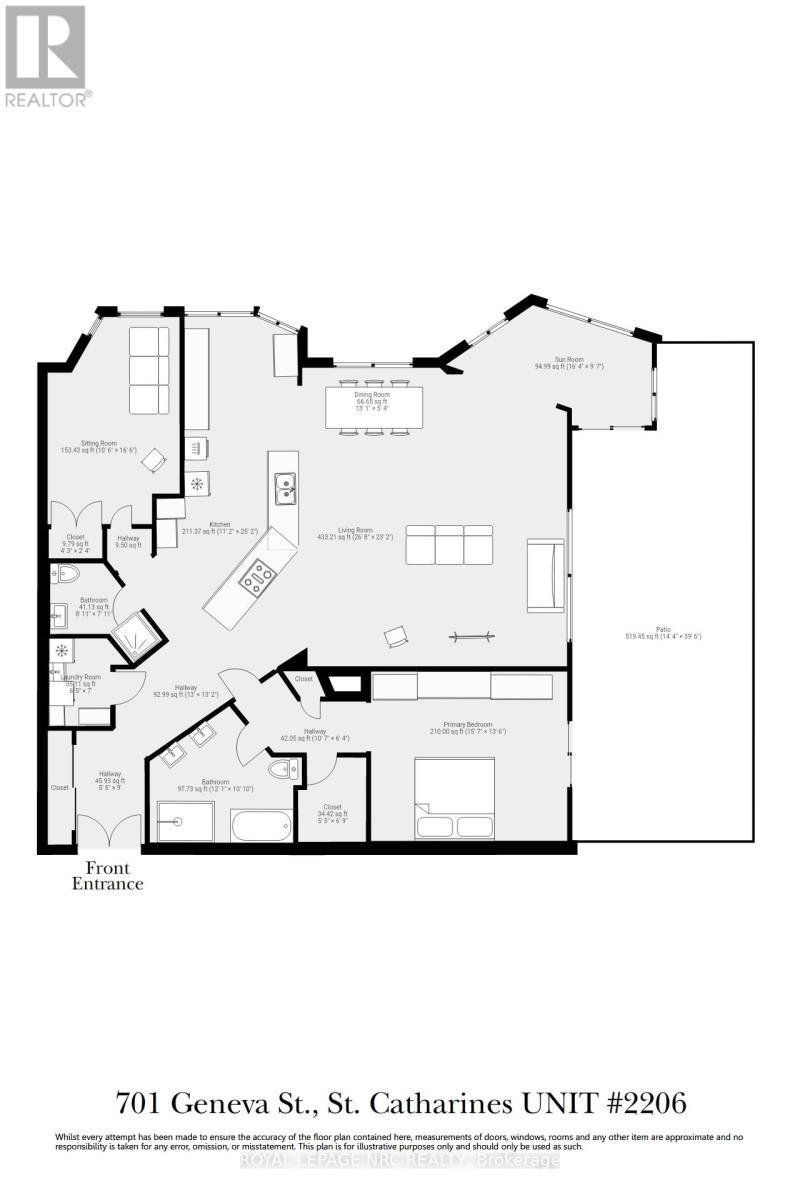 












2206 - 701 GENEVA STREET

,
St. Catharines (Lakeshore),




Ontario
L2N7H9

