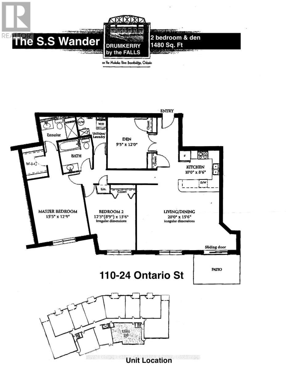 












110 - 24 ONTARIO STREET

,
Bracebridge (Macaulay),




Ontario
P1L2H5

