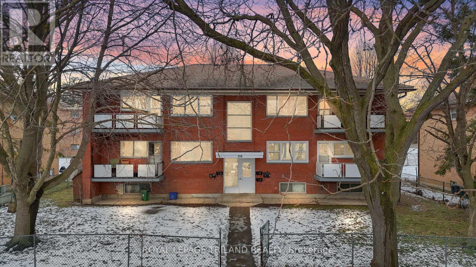 












2 - 358 HILTON AVENUE

,
London East (East H),




Ontario
N5W2R6

