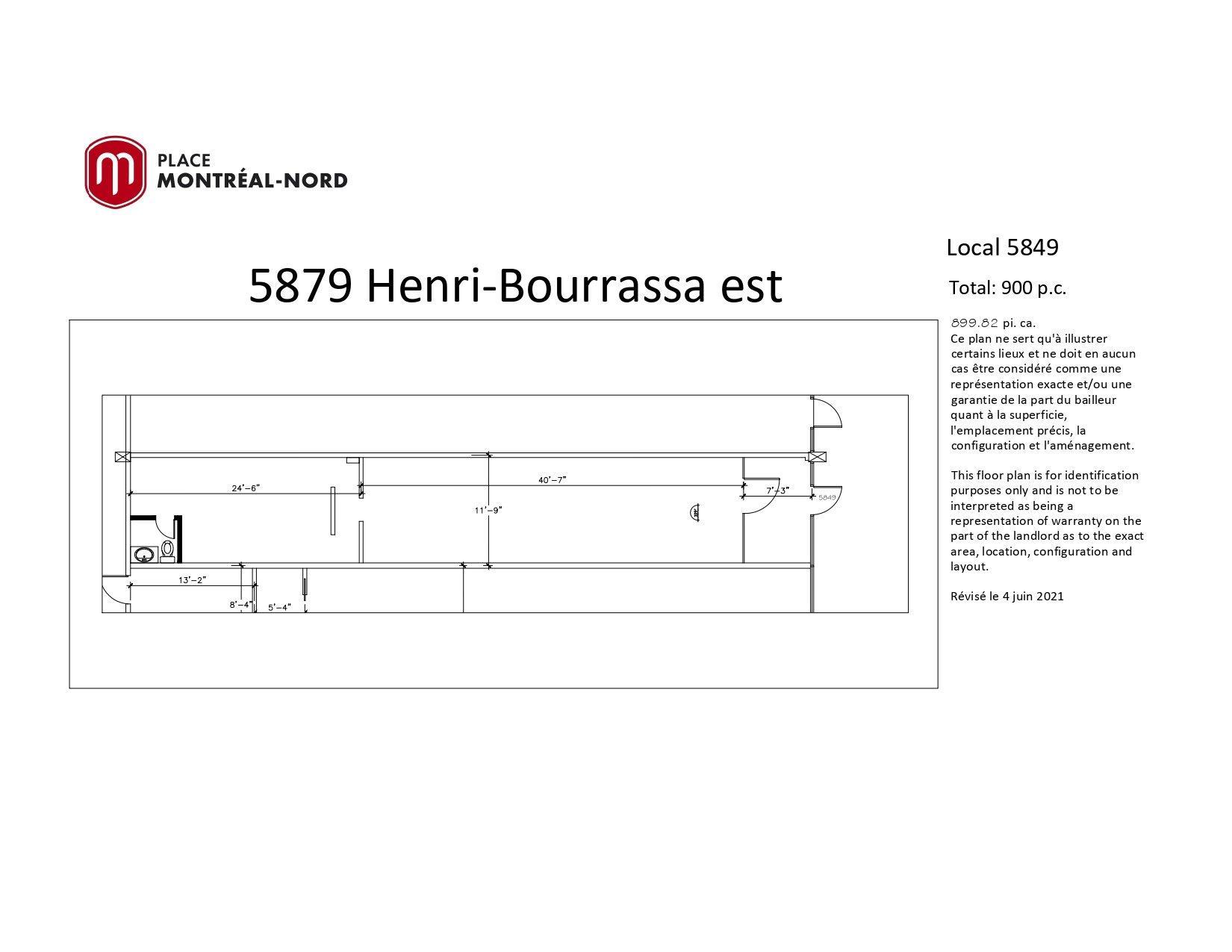 









5805

 - 5879


Boul. Henri-Bourassa E.

, 5849,
Montréal (Montréal-Nord),




QC
H1G2V1

