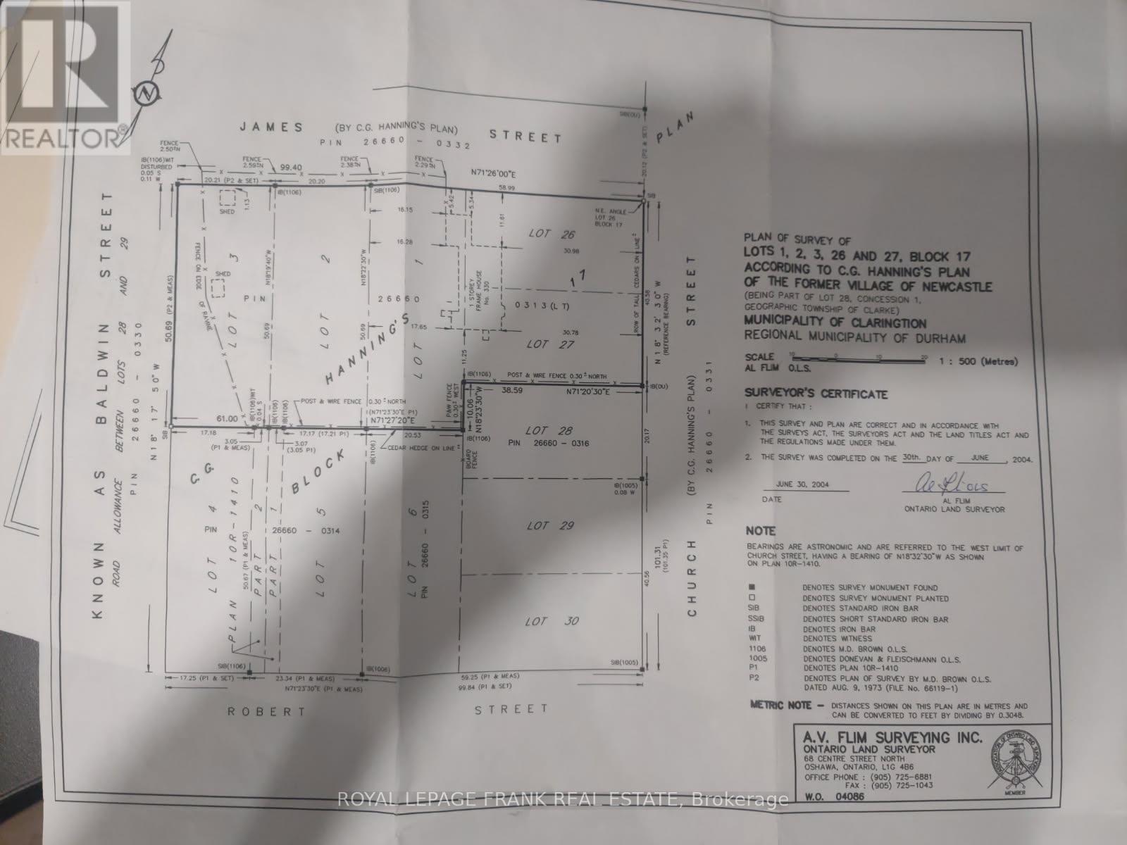 












1330 CHURCH STREET

,
Clarington (Newcastle),







Ontario
L1B1C6

