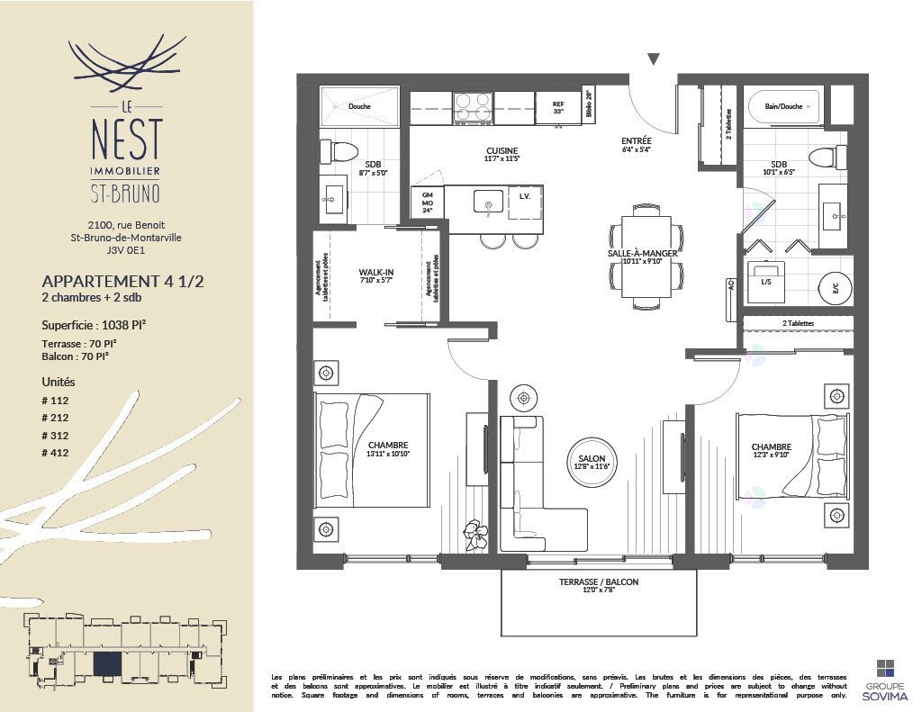 









2100


Rue Benoit

, 312,
Saint-Bruno-de-Montarville,




QC
J3V6N5

