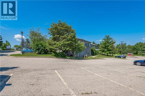 View of uncovered parking lot