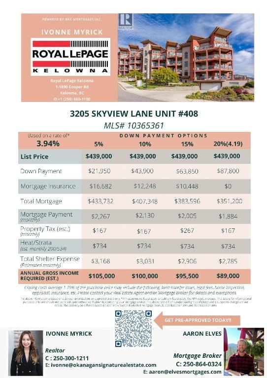 









3205


Skyview

Lane, 408,
West Kelowna,




BC
V4T 3J3

