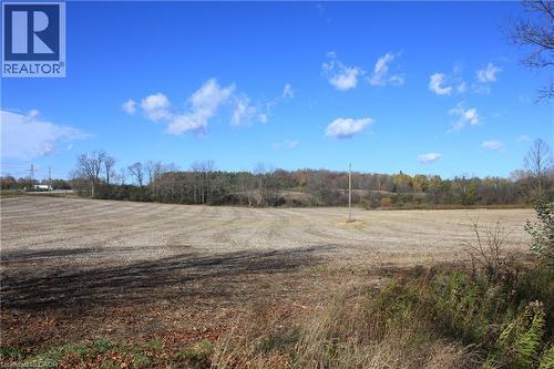 View of yard with a view of countryside