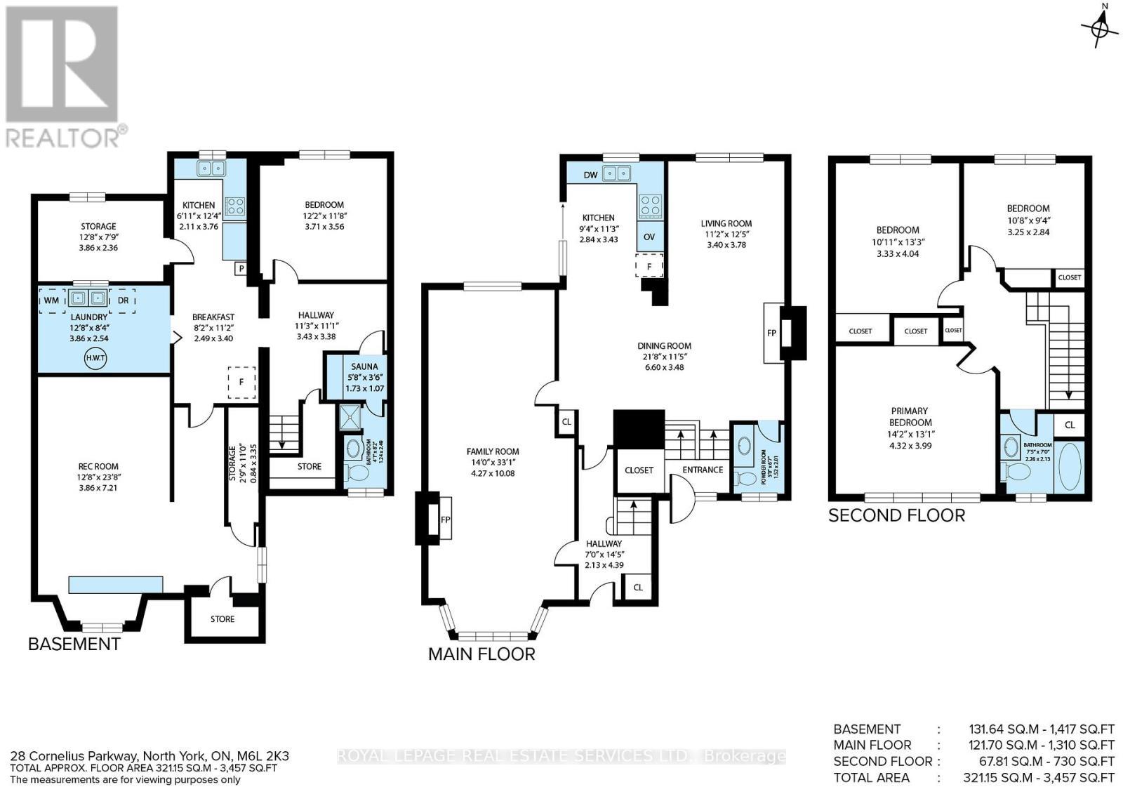 












28 CORNELIUS PARKWAY

,
Toronto,




Ontario
M6L2K3


