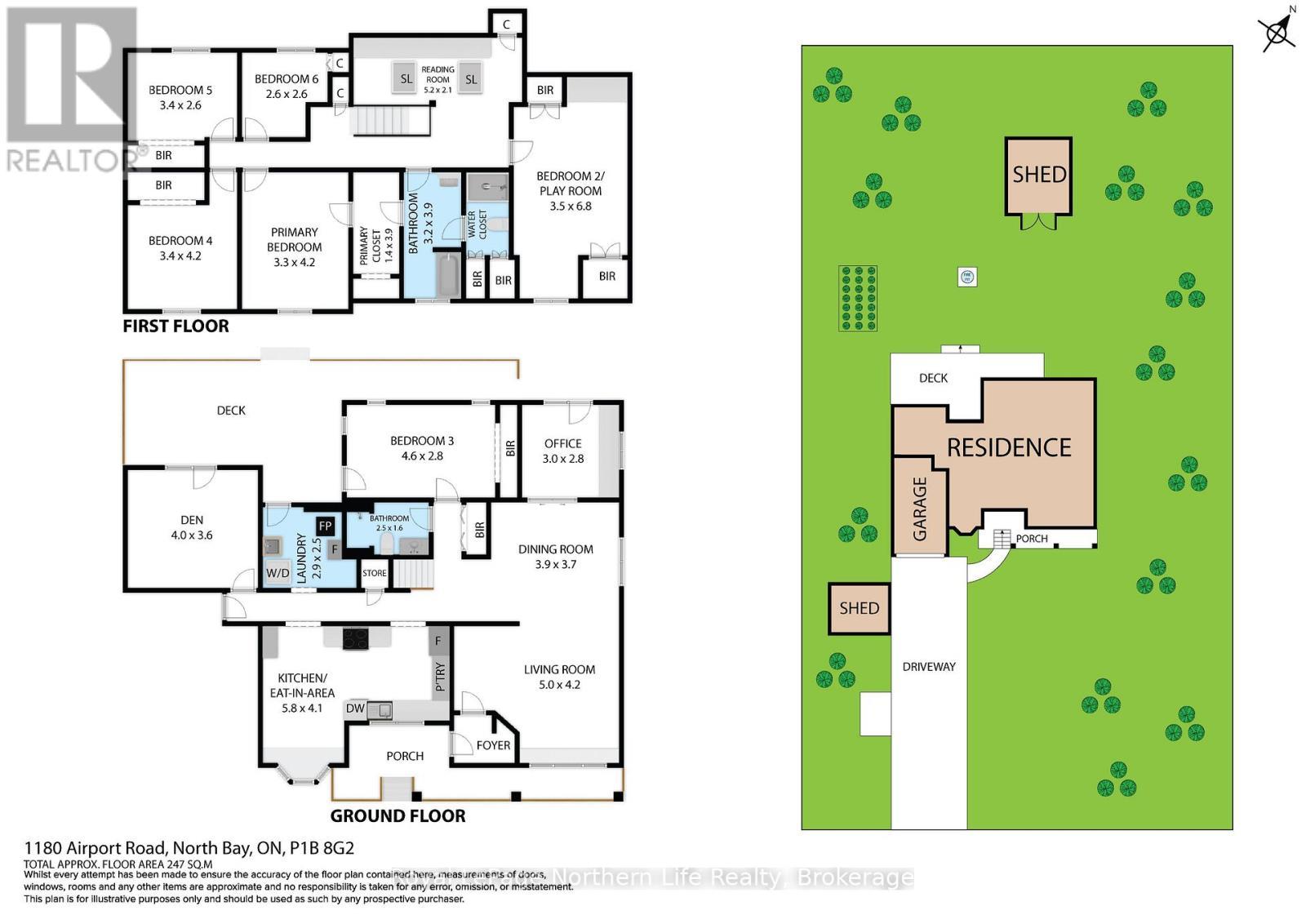 












1180 AIRPORT ROAD

,
North Bay (Airport),




Ontario
P1B8G2

