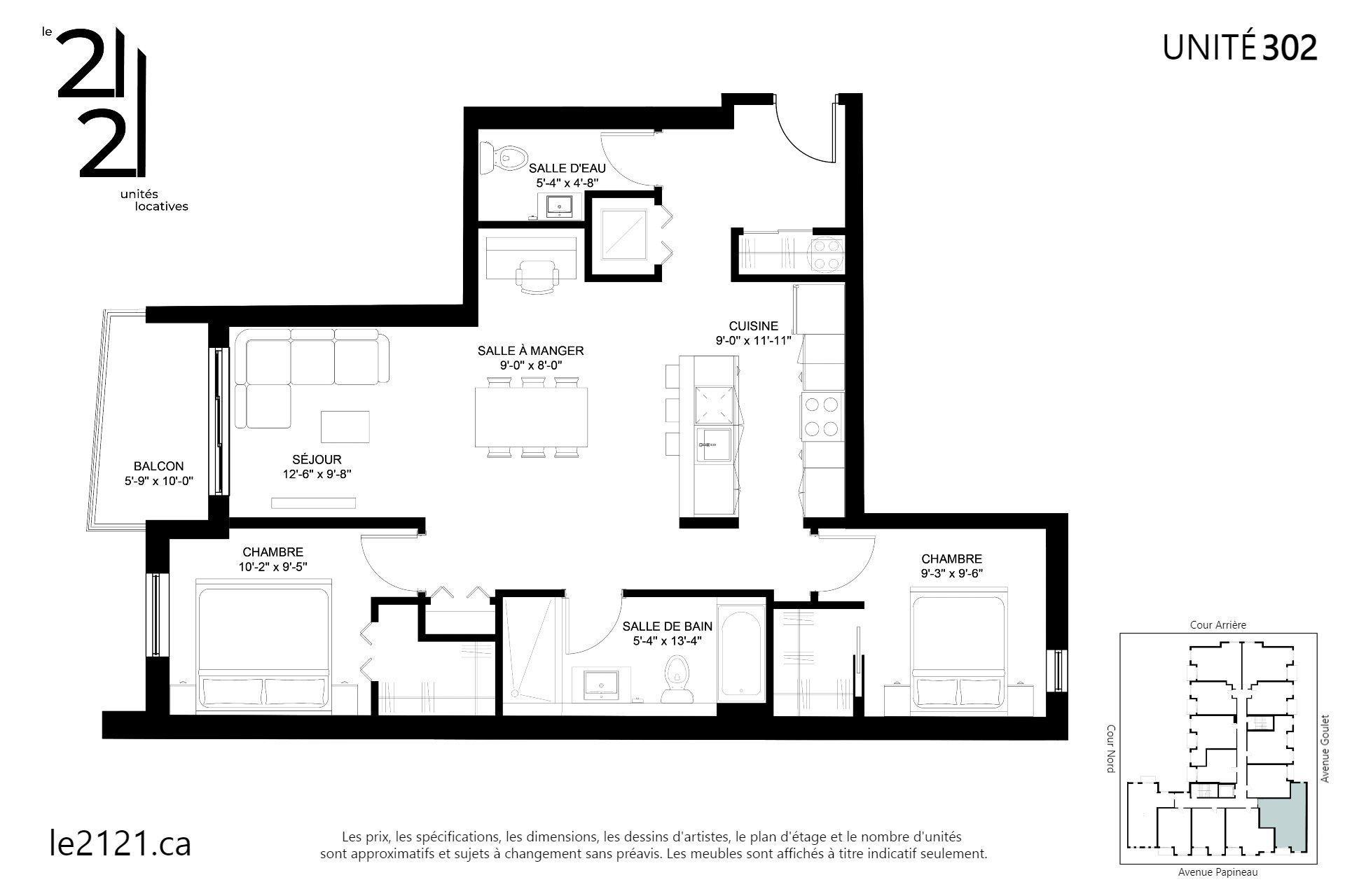 









2121


Av. Papineau

, 302,
Montréal (Ville-Marie),




QC
H2K4J5

