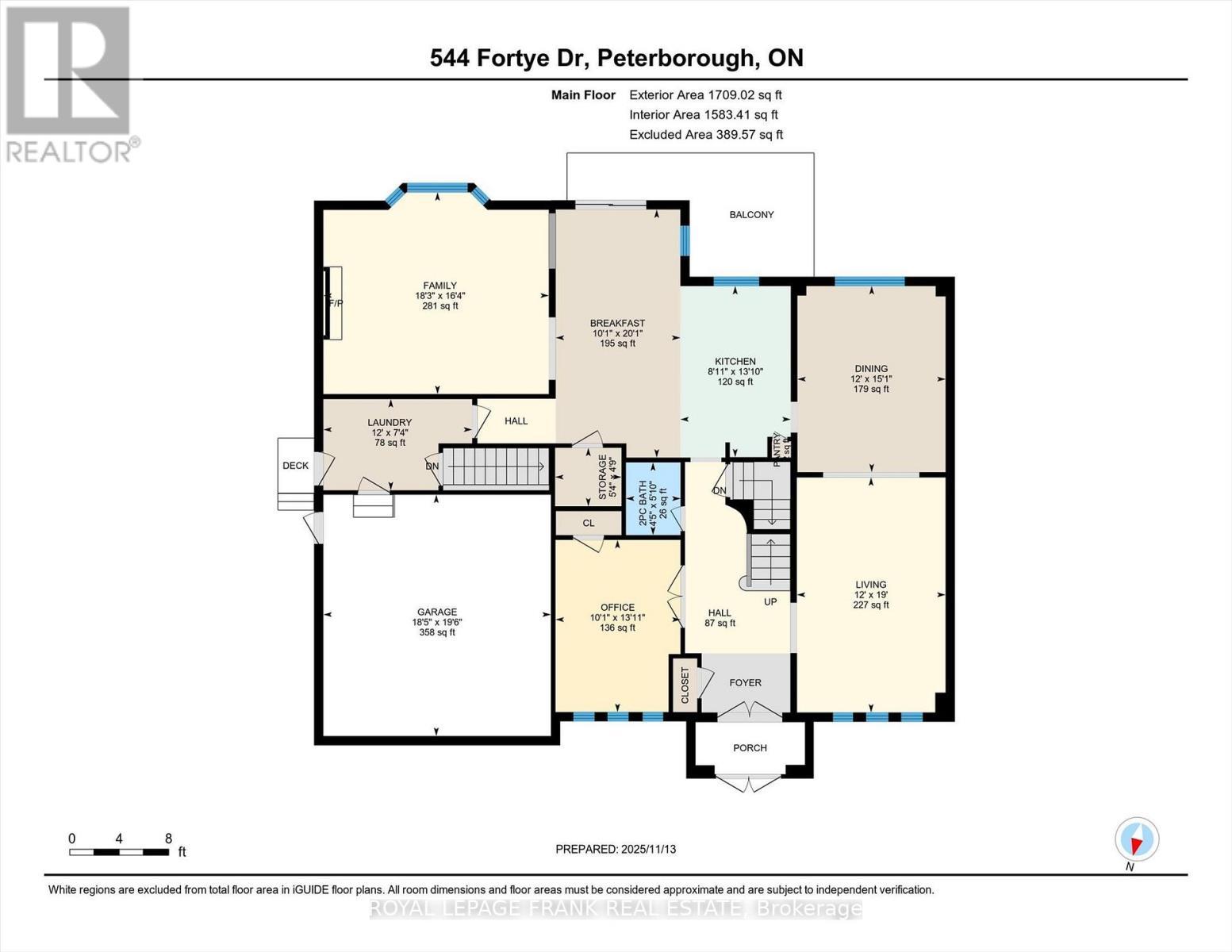 












544 FORTYE DRIVE

,
Peterborough (Otonabee Ward 1),




Ontario
K9K2H2

