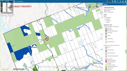 Location surrounded by Crown Land