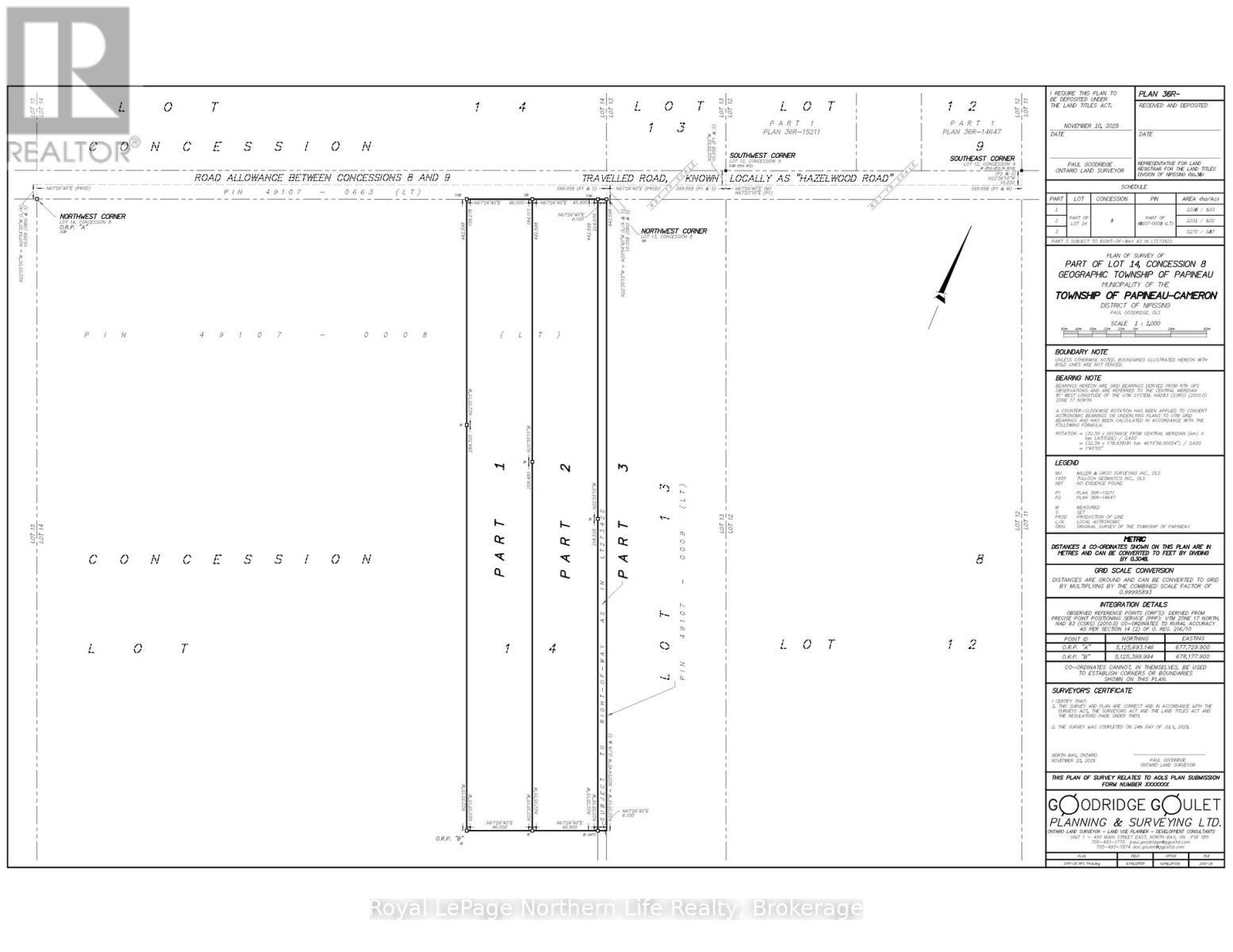 












LT 14 PART 2 HAZELWOOD ROAD

,
Papineau-Cameron (Papineau Cameron),







Ontario
P0H1V0

