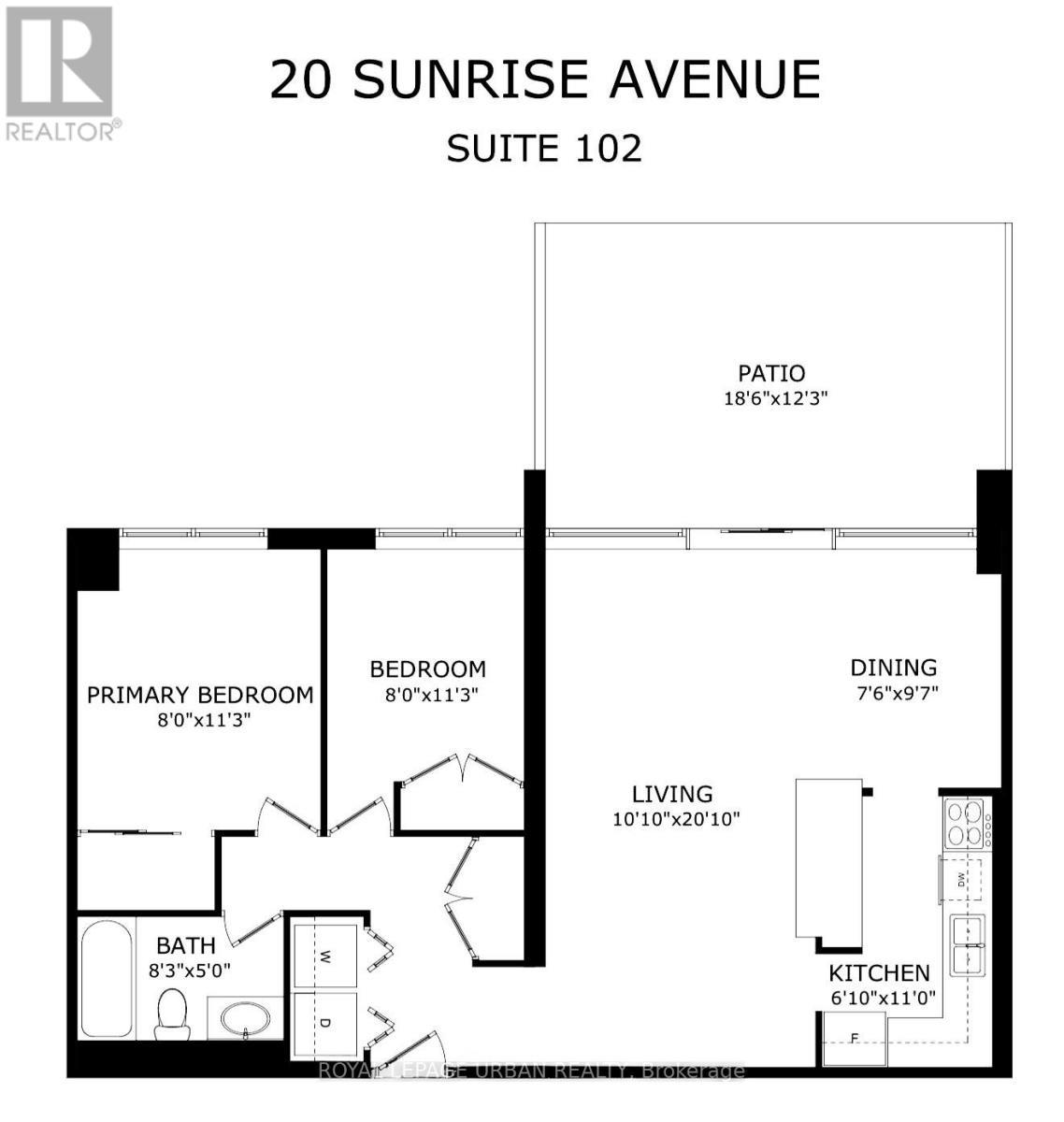 












102 - 20 SUNRISE AVENUE

,
Toronto,




Ontario
M4A2R2

