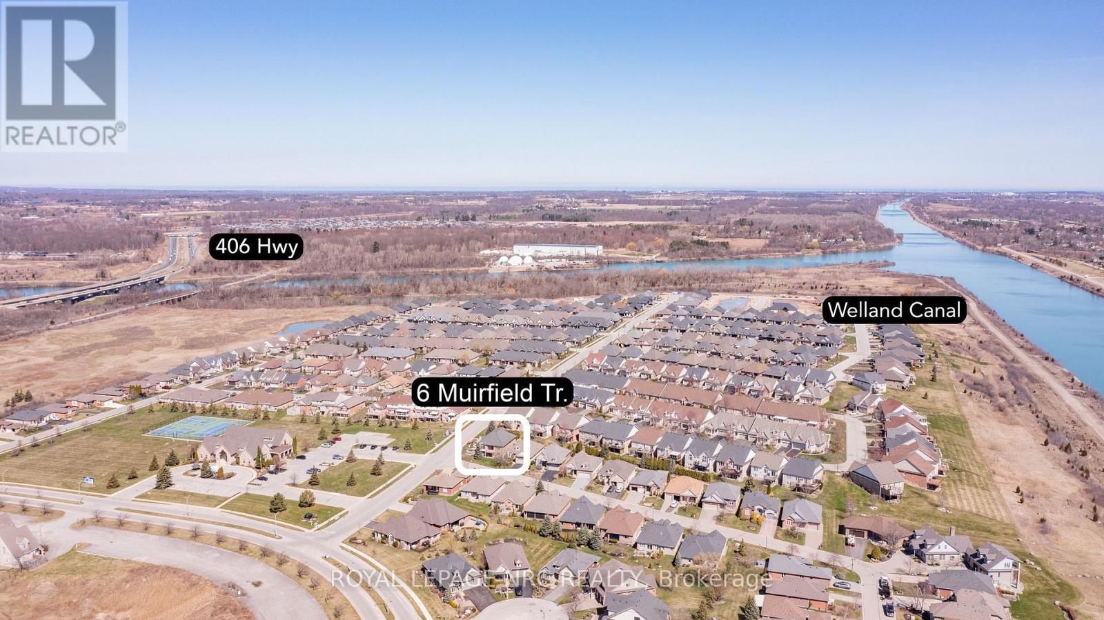 












6 MUIRFIELD TRAIL

,
Welland (Hwy 406/Welland),




Ontario
L3B6G7

