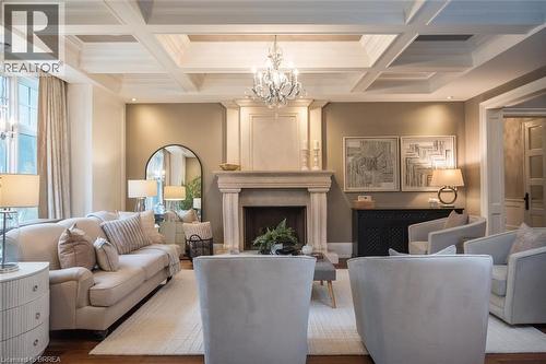 Formal Living room with Fireplace