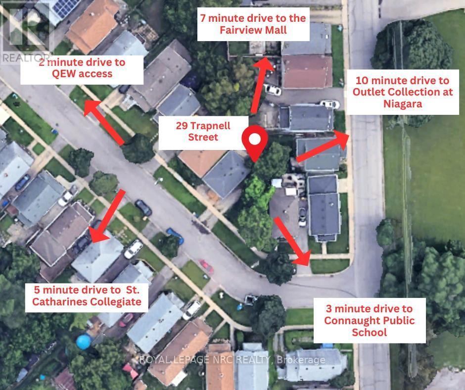 












29 TRAPNELL STREET

,
St. Catharines (E. Chester),




Ontario
L2R1B1

