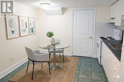 The property is virtually staged