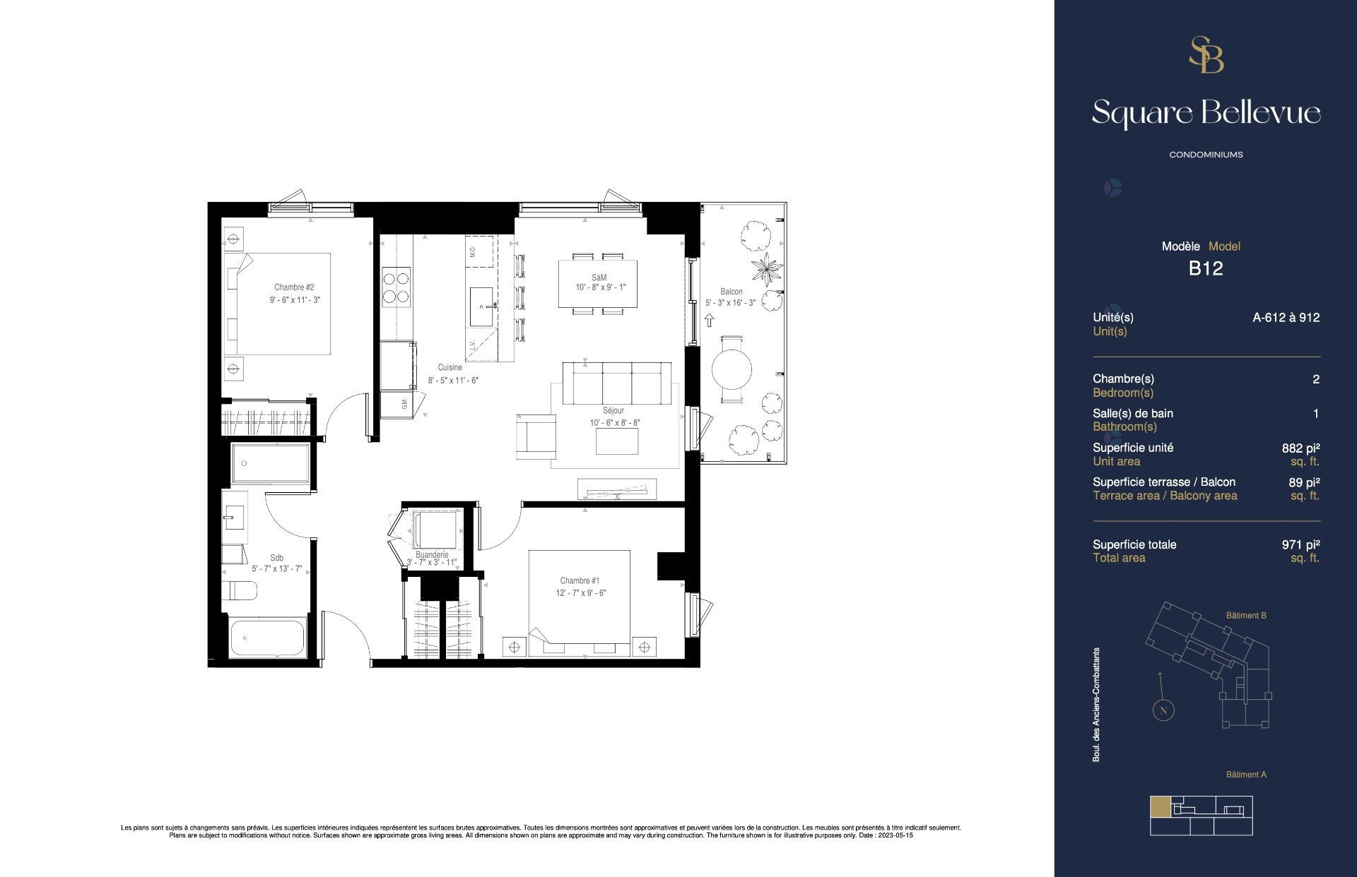 









425


Boul. des Anciens-Combattants

, 612,
Sainte-Anne-de-Bellevue,




QC
H9X0B9

