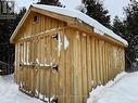 10ft x 16ft solid wood storage shed.