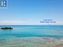 Crystal clear Lake Huron waterfronts.