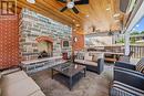 The Full Outdoor Kitchen Boasts Lynx Appliances