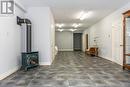 Rec room with Gas Stove