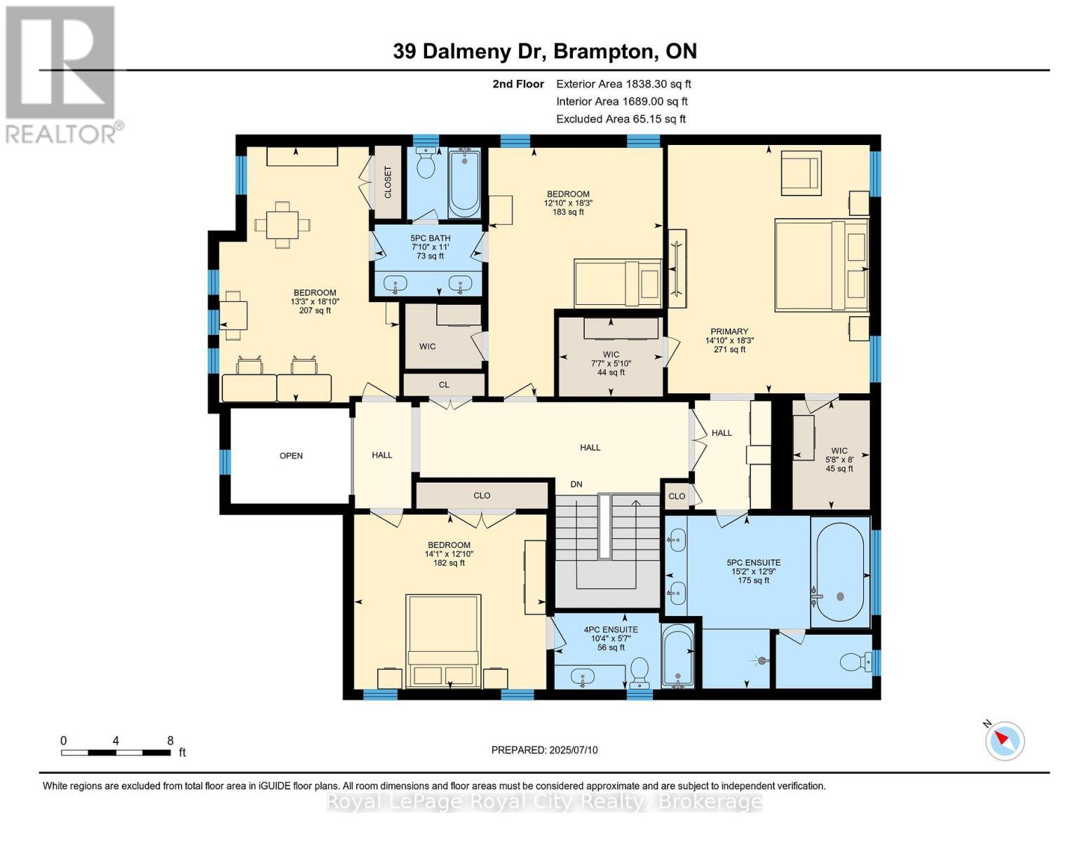 












39 DALMENY DRIVE

,
Brampton (Credit Valley),




Ontario
L6X2Y4

