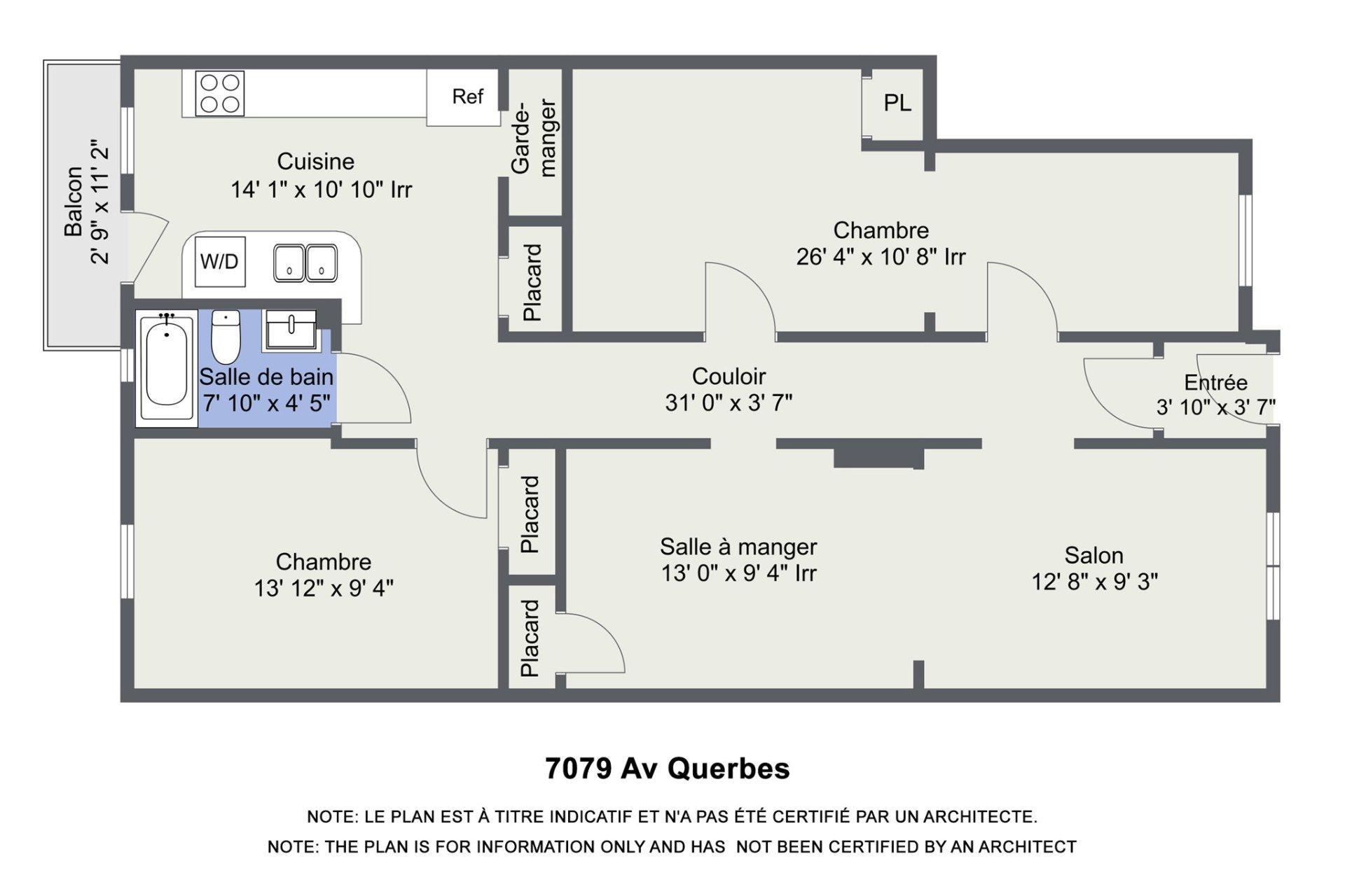 









7077

 - 7081


Av. Querbes

,
Montréal (Villeray/Saint-Michel/Parc-Extension),




QC
H3N2B3

