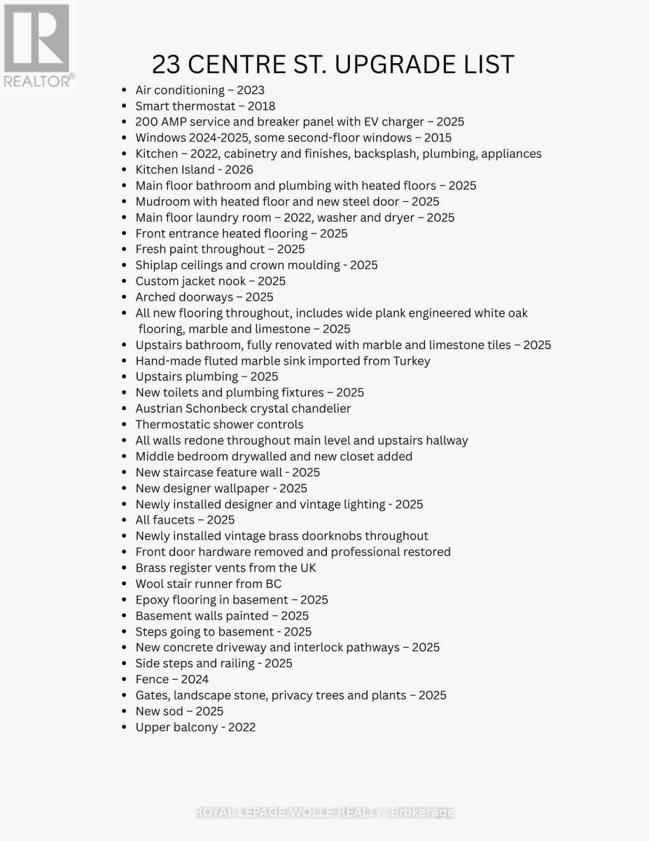 












23 CENTRE STREET

,
Woolwich,




Ontario
N3B2T8

