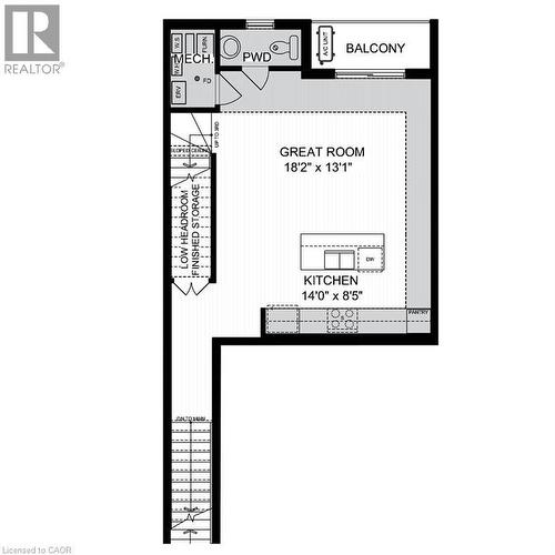 View of home floor plan