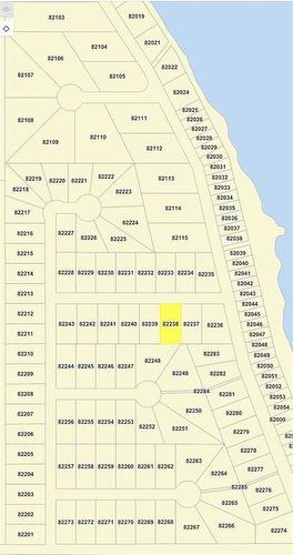 showing lot  location in development