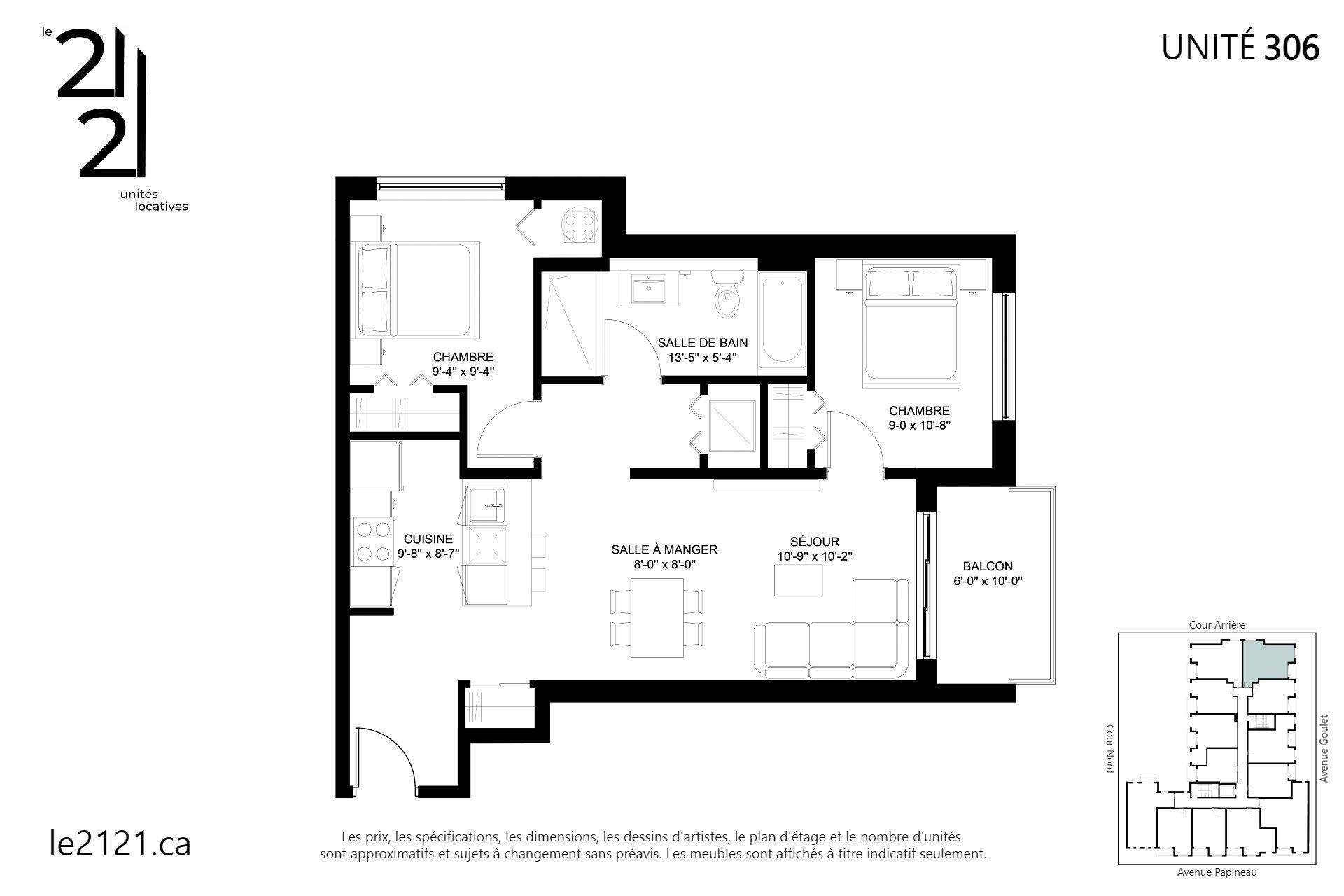 









2121


Av. Papineau

, 306,
Montréal (Ville-Marie),




QC
H2K0E6

