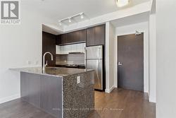 Kitchen with stainless steel appliances