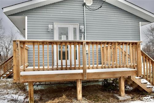 side entrance into the house