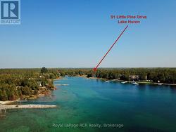 Set in exclusive Little Pine Tree Harbour.