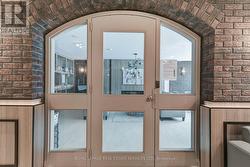 Common area cozy library with fireplace
