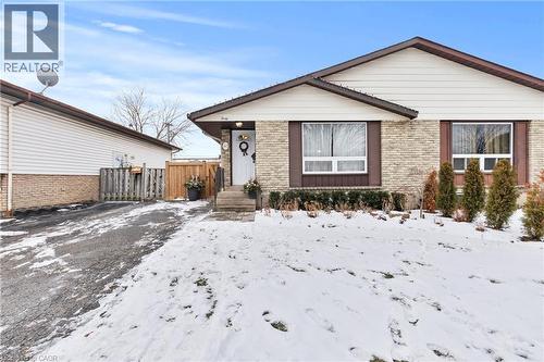 View of front facade with brick siding