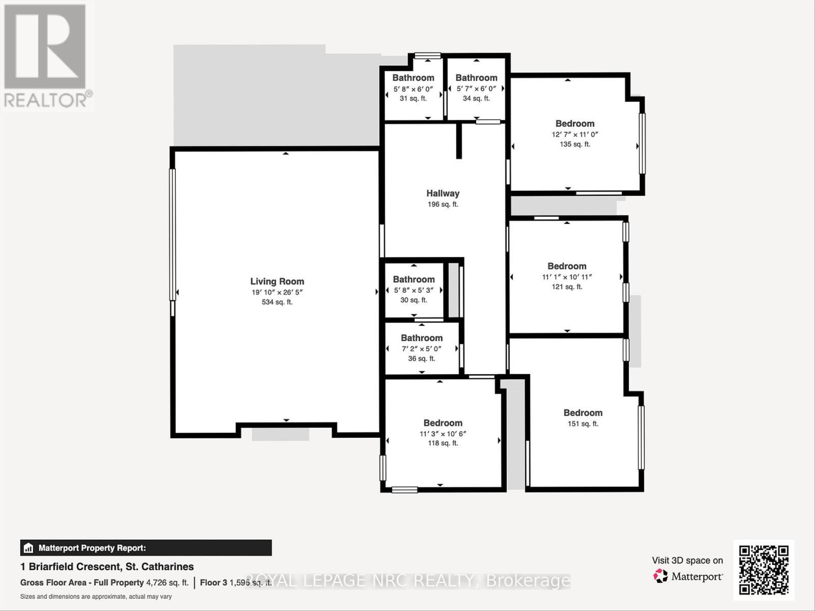 












1 BRIARFIELD CRESCENT

,
St. Catharines (Glendale/Glenridge),




Ontario
L2T3T4

