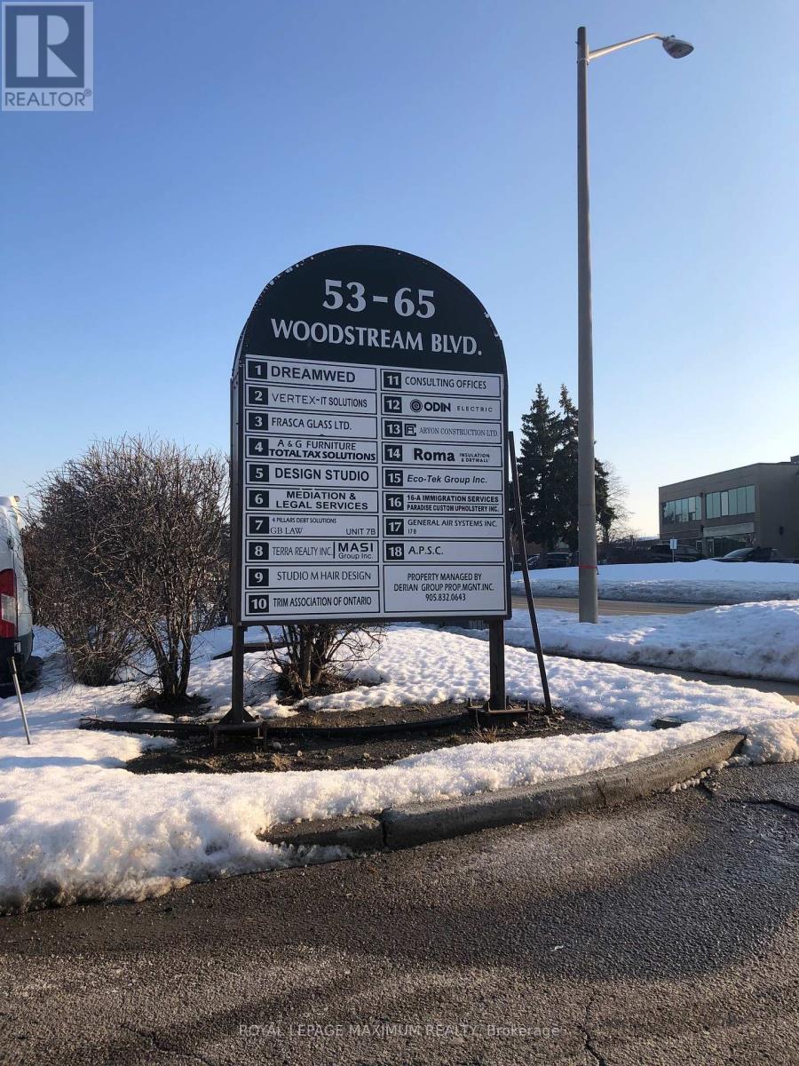 












4 (MAIN) - 53 WOODSTREAM BOULEVARD

,
Vaughan,




Ontario
L4L7V8

