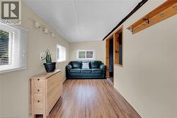 Front foyer and sitting area oversized sunroom
