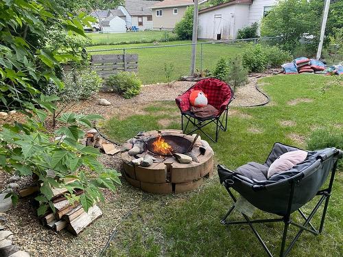 Beautiful fire pit area