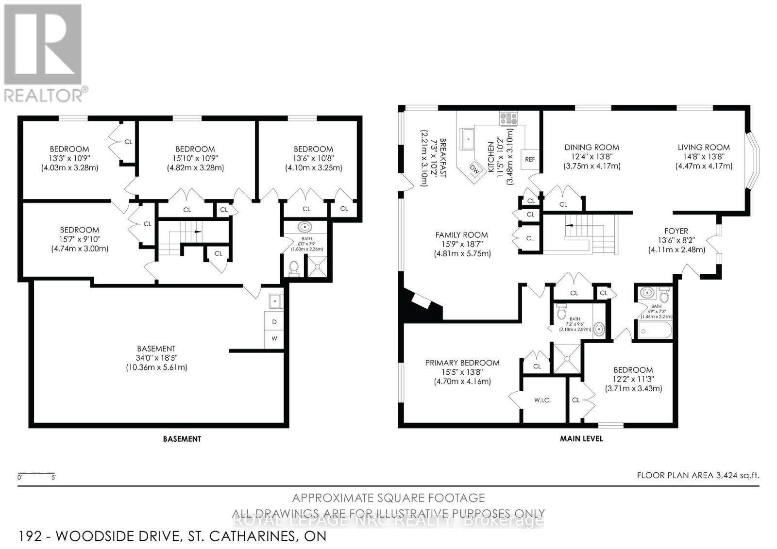 












192 WOODSIDE DRIVE

,
St. Catharines (Glendale/Glenridge),




Ontario
L2T1X6

