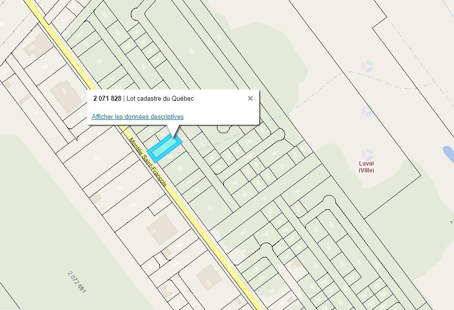 












Mtée St-François

,
Laval (Saint-Vincent-de-Paul),







QC
H7C1R9

