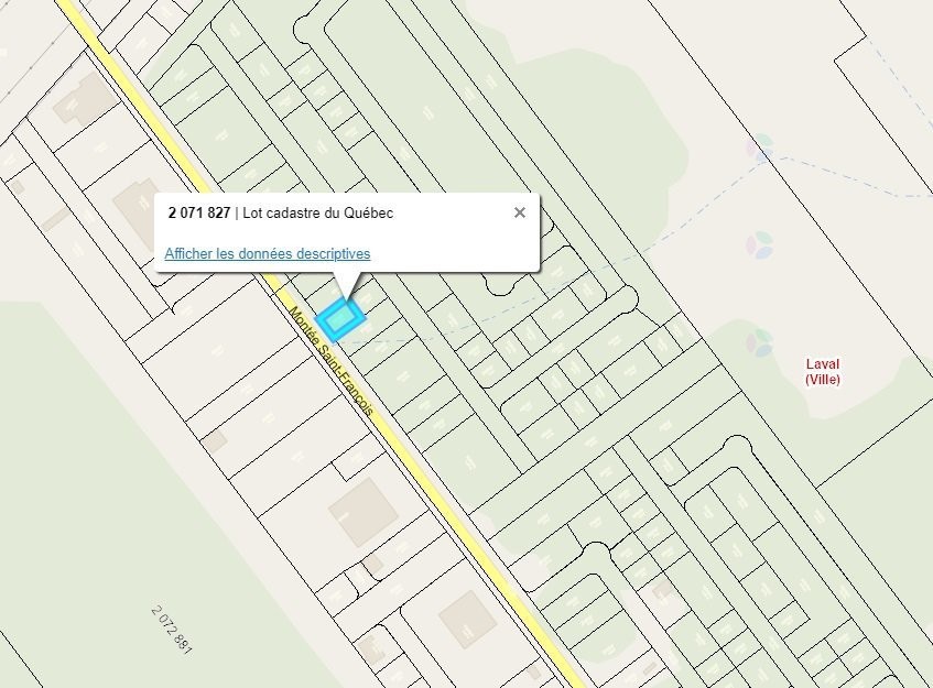 












Mtée St-François

,
Laval (Saint-Vincent-de-Paul),







QC
H7C1R9

