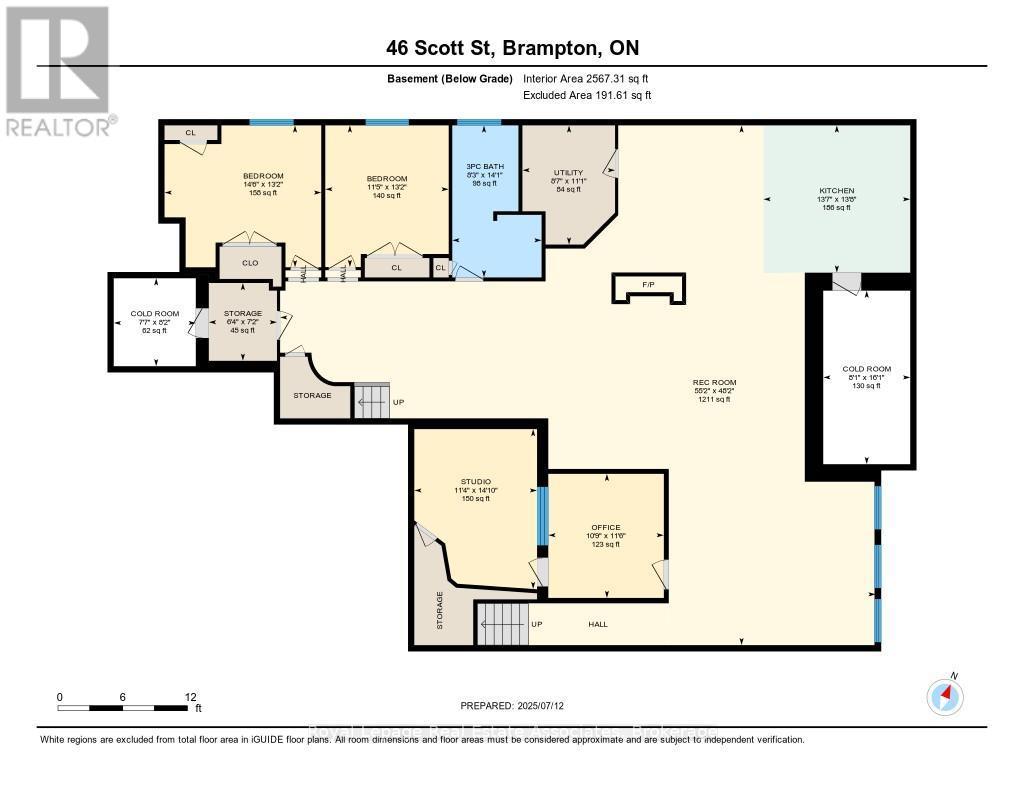 












46 SCOTT STREET

,
Brampton,




Ontario
L6V1S2

