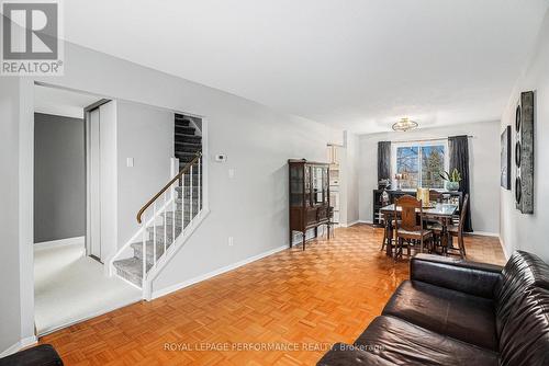Open concept living/dining room